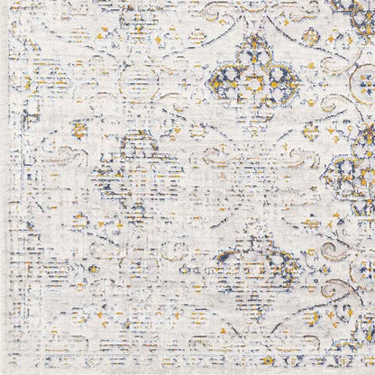 Manen Traditional Light Gray Area Rug