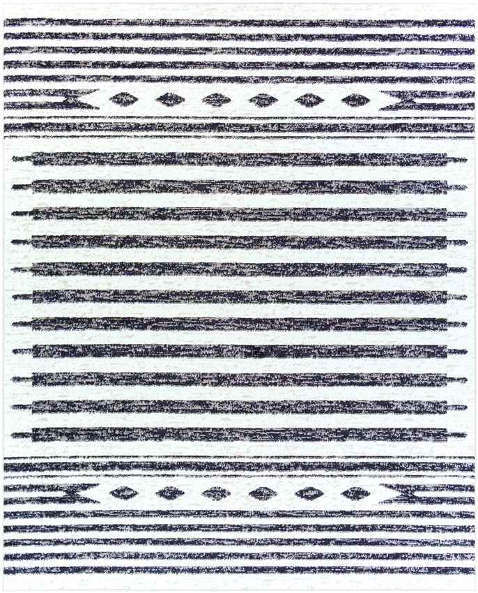 Dirkshorn Modern White Area Rug