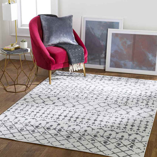 Edam Global White Area Rug