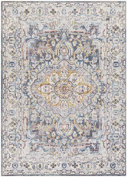 Hauwert Traditional Light Gray Area Rug