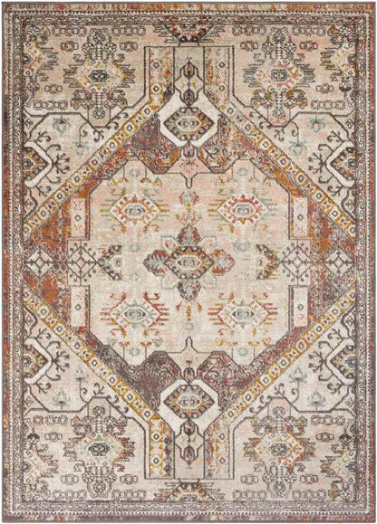 Heemskerk Traditional Brick Area Rug