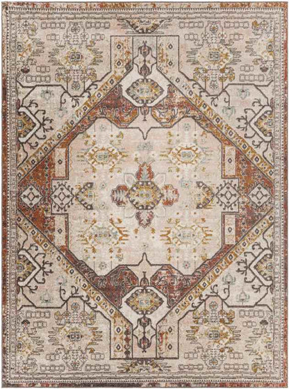 Heemskerk Traditional Brick Area Rug