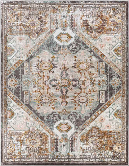 Heemskerk Traditional Pale Pink Area Rug