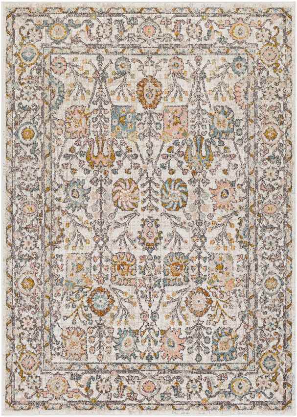 Hilversum Traditional Burnt Orange Area Rug