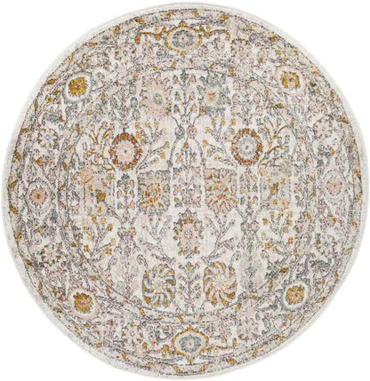 Hilversum Traditional Burnt Orange Area Rug