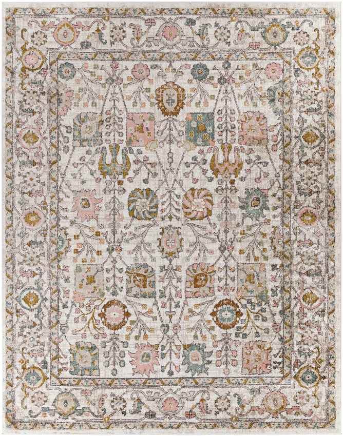 Hilversum Traditional Burnt Orange Area Rug
