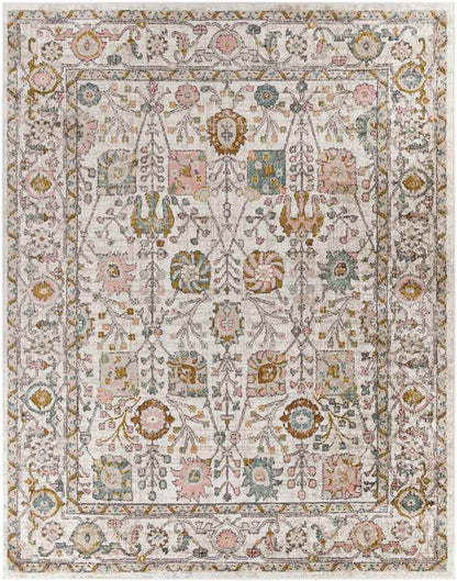 Hilversum Traditional Burnt Orange Area Rug