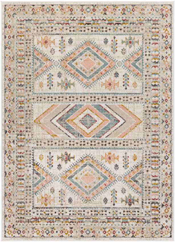 Hollebalg Traditional Brick Area Rug