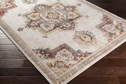 Huigsloot Traditional Brick Area Rug