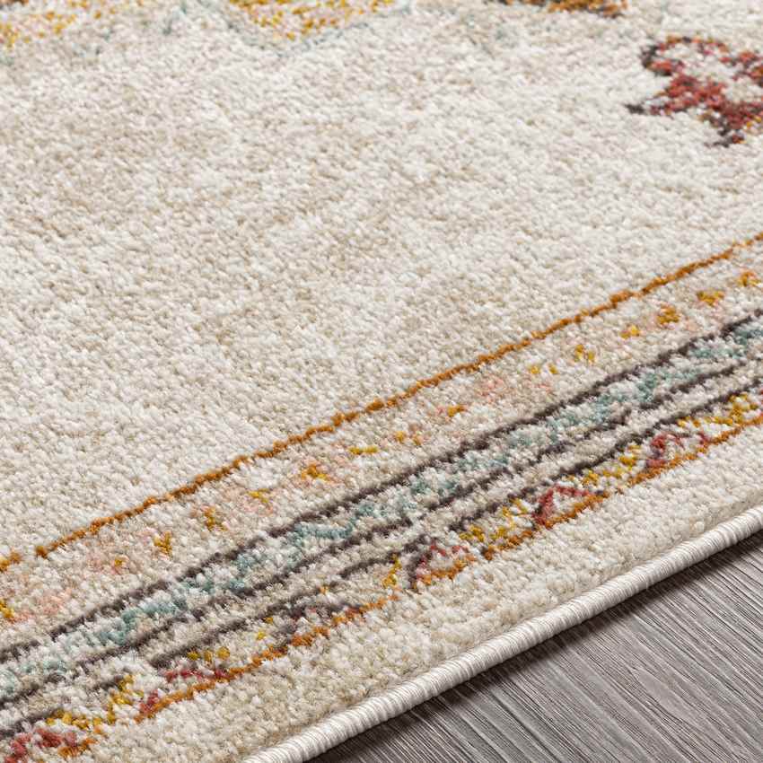 Huigsloot Traditional Brick Area Rug