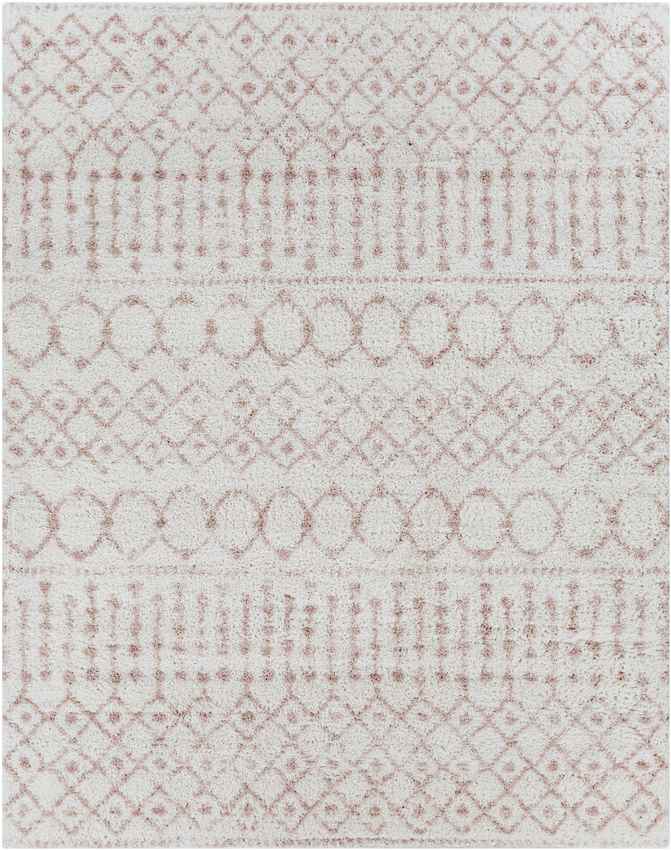 Huizen Global Pale Pink Area Rug