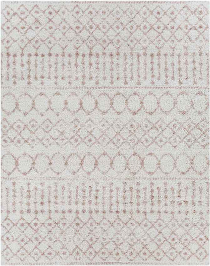 Huizen Global Pale Pink Area Rug