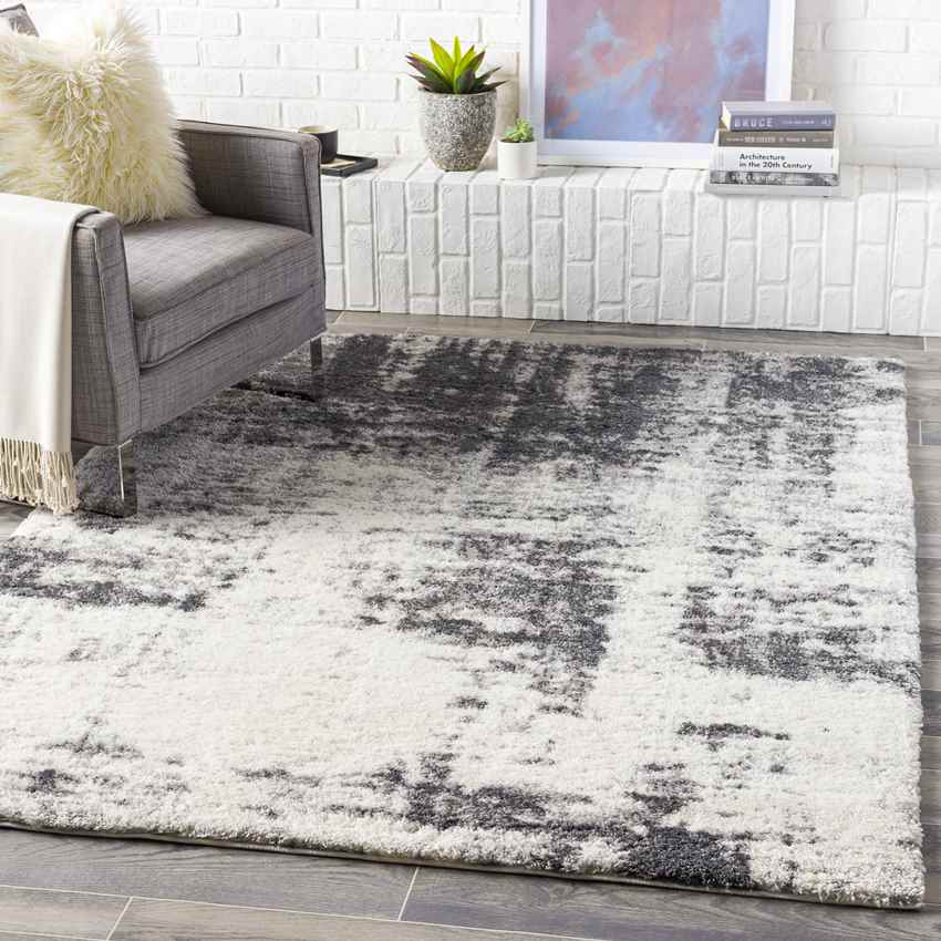 Jisp Modern Charcoal Area Rug