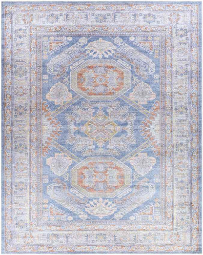 Langereis Traditional Khaki Washable Area Rug
