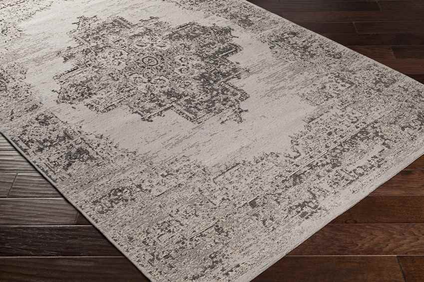 Naarden Traditional Light Gray Area Rug