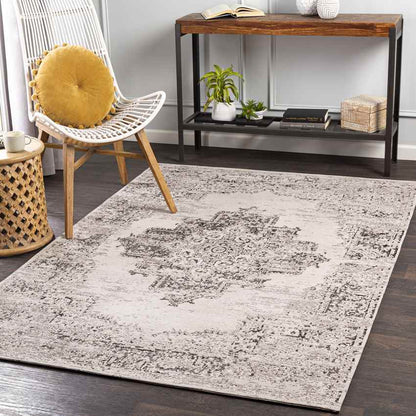 Naarden Traditional Light Gray Area Rug