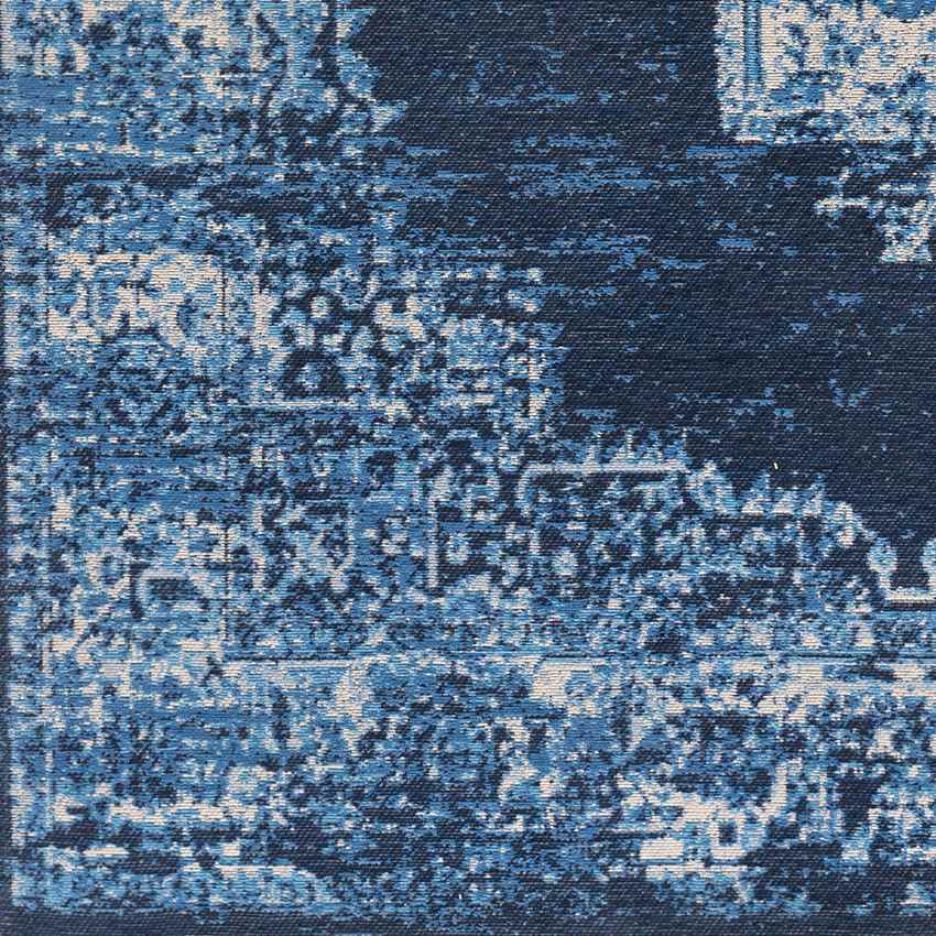 Naarden Traditional Sky Blue Area Rug
