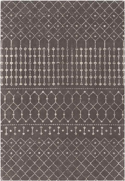 Nauerna Global Dark Brown Area Rug