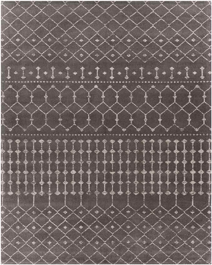 Nauerna Global Dark Brown Area Rug