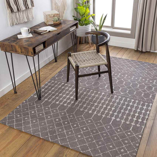 Nauerna Global Dark Brown Area Rug