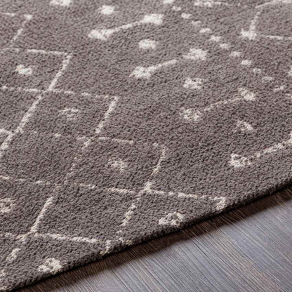 Nauerna Global Dark Brown Area Rug