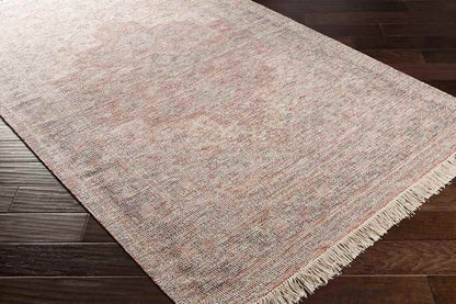 Nollen Traditional Peach Area Rug
