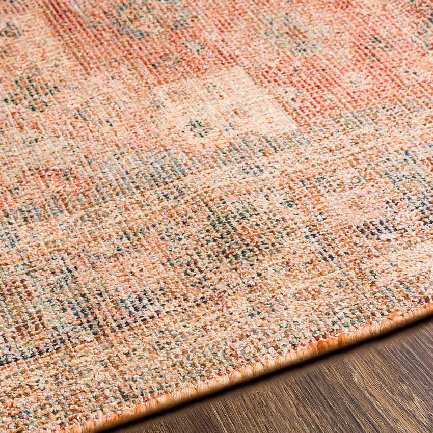 Nollen Traditional Peach Area Rug