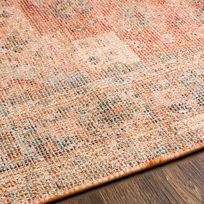 Nollen Traditional Peach Area Rug