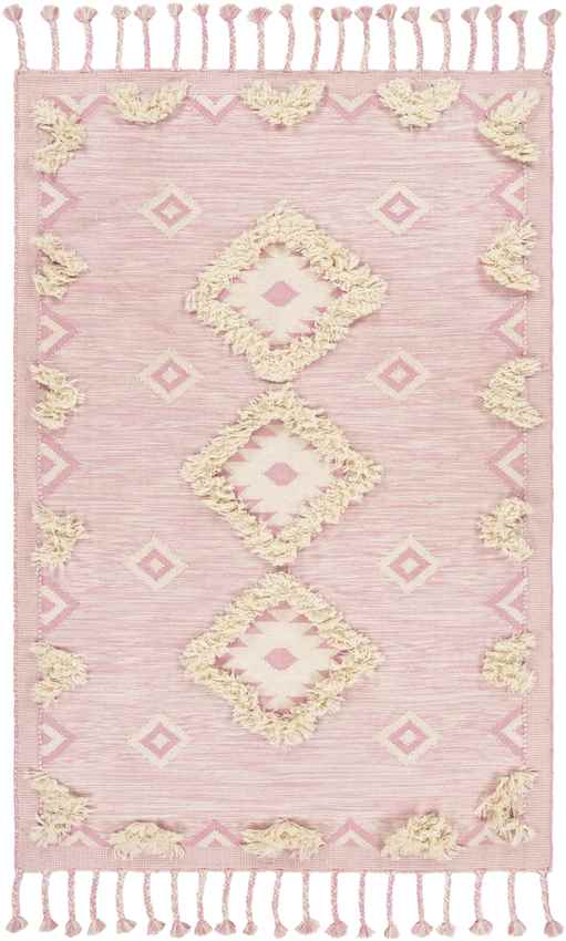 Djab Global Pale Pink Area Rug