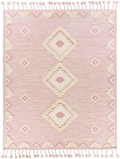 Djab Global Pale Pink Area Rug