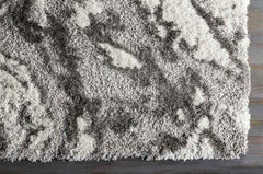 Overmeer Modern Medium Gray Area Rug
