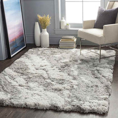 Overmeer Modern Medium Gray Area Rug