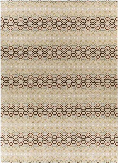 Purmerend Traditional Beige Area Rug
