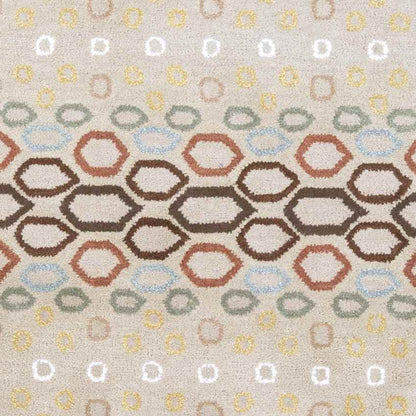 Purmerend Traditional Beige Area Rug