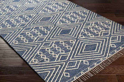 Marlow Global Navy Area Rug