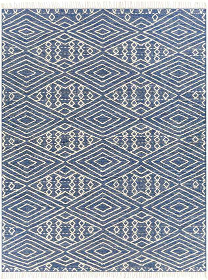 Marlow Global Navy Area Rug
