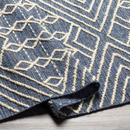 Marlow Global Navy Area Rug