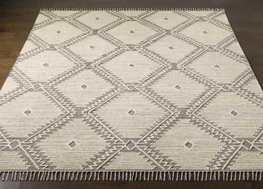 Maryport Global Medium Grey Area Rug