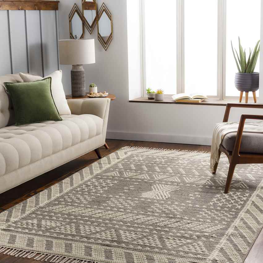 Stroet Global Gray Area Rug