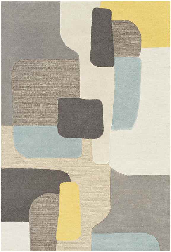 Vatrop Modern Khaki Area Rug