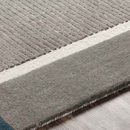 Vinkebrug Modern Teal Area Rug