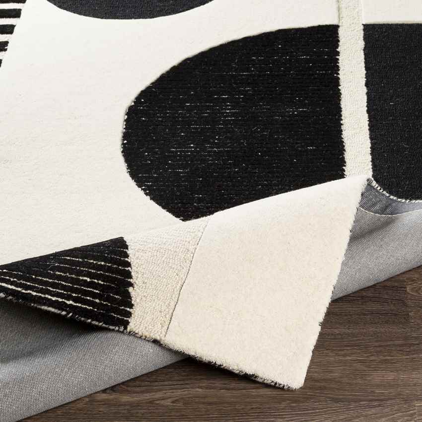 Vinkebrug Modern Black Area Rug
