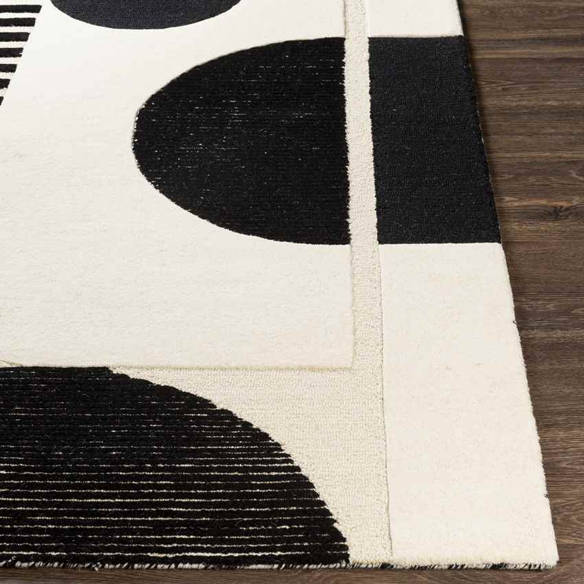 Vinkebrug Modern Black Area Rug