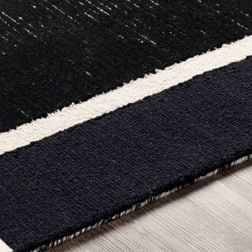 Vinkebrug Modern Black Area Rug