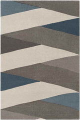 Wadway Modern Taupe Area Rug