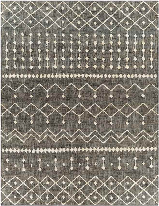 Barlaque Global Charcoal Area Rug