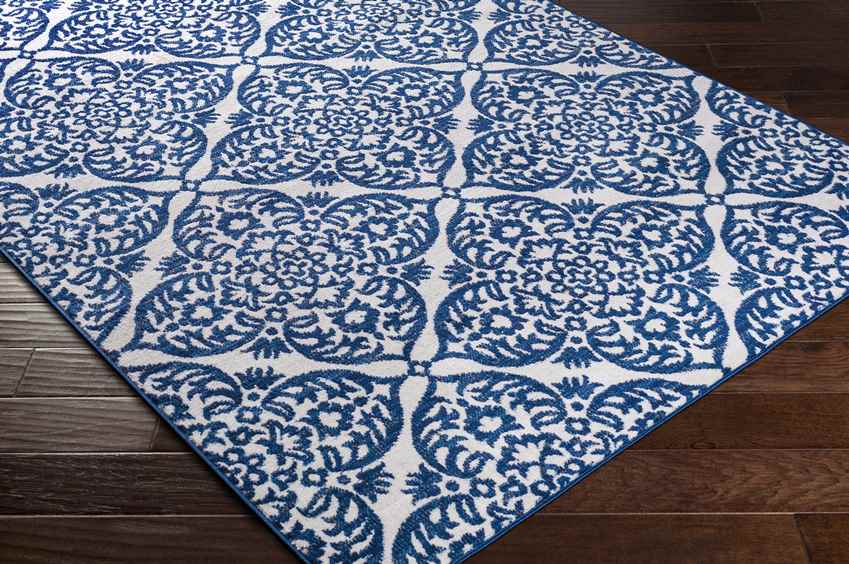 Beemdkant Traditional Ice Blue Area Rug