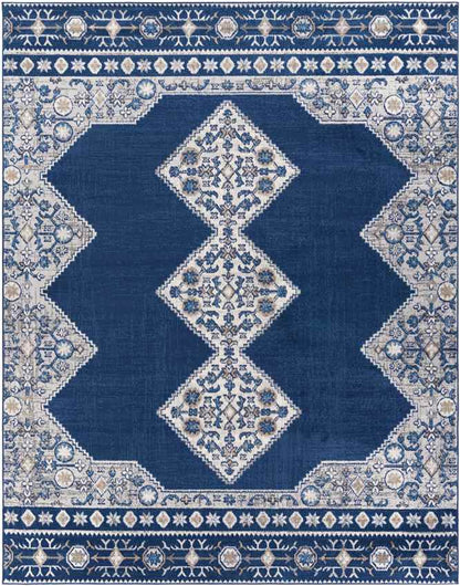 Berg Traditional Blue Area Rug