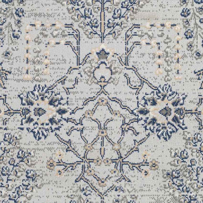 Berkeind Traditional Grey Area Rug