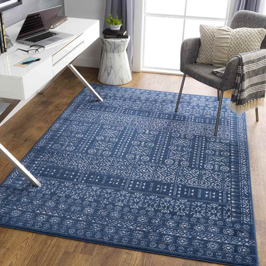 Besselaar Global Navy Area Rug